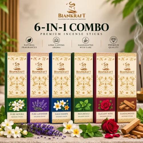 Premium Agarbatti Combo 6 Fragrances